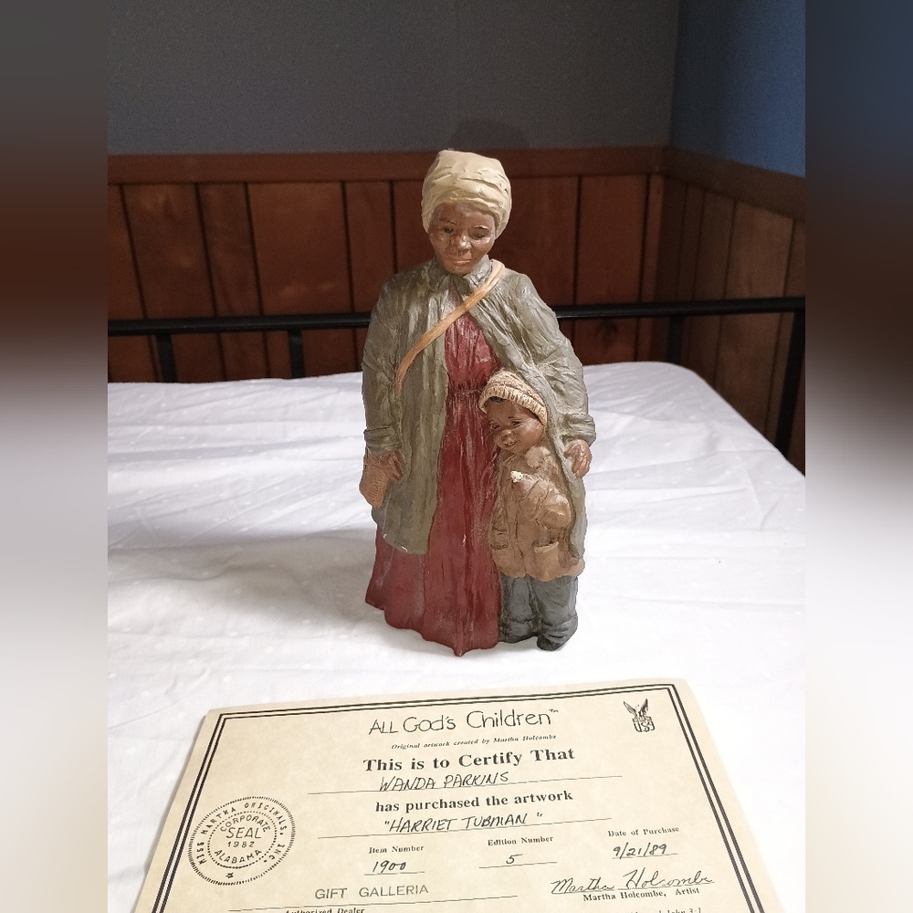 All God's Children Harriet Tubman & Daniel 1989 Edition 5 Item # 1900 Holcombe - Picture 12 of 12